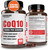 Premium CoQ10 200mg Softgels, Coenzyme Q10 Supplement with Enhanced Ab