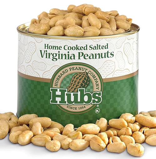 12 oz Salted Hubs Virginia Peanuts