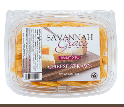6 oz Savannah Grace Traditional Cheese Straws
