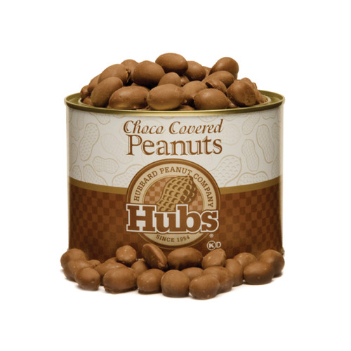 20 oz Chocolate Covered Hubs Virginia Peanuts