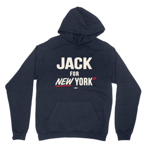 Jack For New York (Navy Pullover Hoodie)