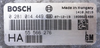 Bosch Engine ECU, Vauxhall Vectra 1.9 TDCi, 0281014449, 0 281 014 449, 55566276, 55 566 276, 1039S21480