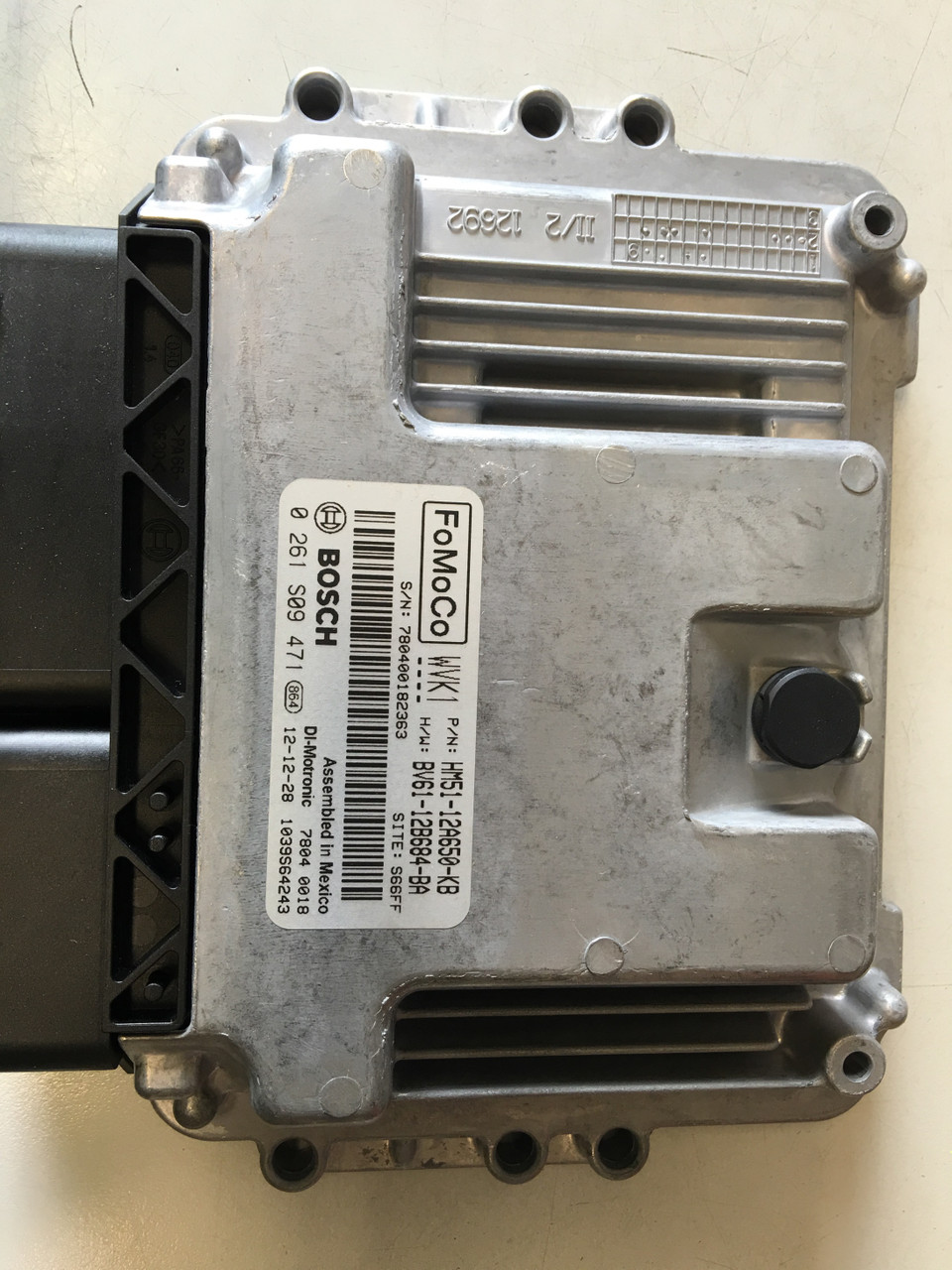 Plug & Play Bosch Engine ECU, Ford, 0261S09471, 0 261 S09 471