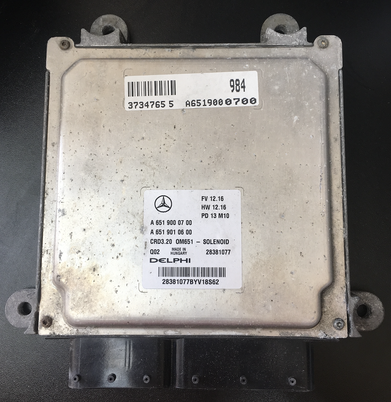 Mercedes-Benz, A6519000700, A 651 900 07 00, A6519010600, A 651 901 06 00, 28381077, CRD3.20, OM651 - SOLENOID