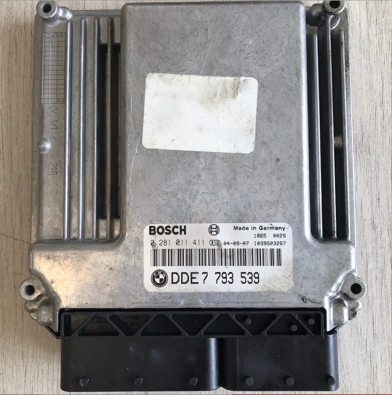 BMW Bosch Engine ECU, 0281011411, 0 281 011 411, DDE7793539, DDE 7 793 539, 1039S03267