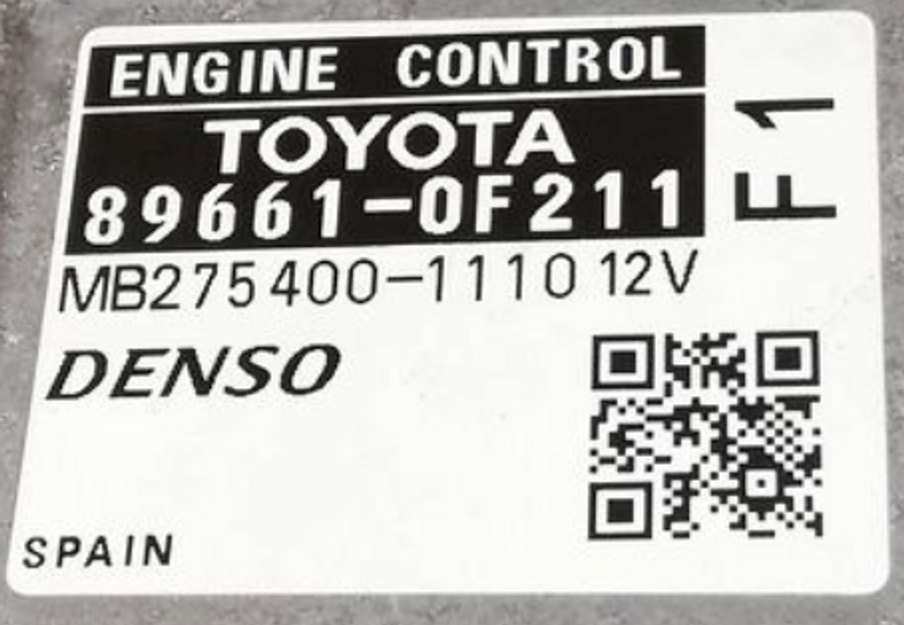 TOYOTA Verso 1.8, 89661-0F211, MB275400-1110, 12V, F1