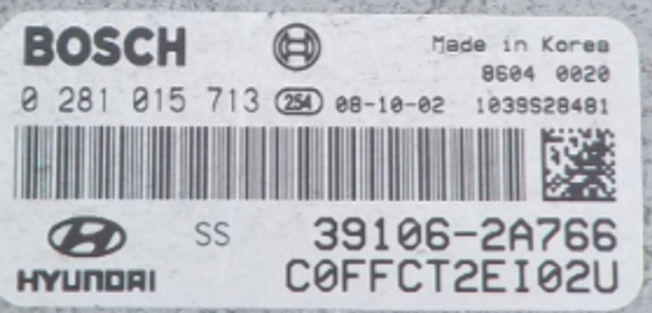 0281015713, 0 281 015 713, 39106-2A766