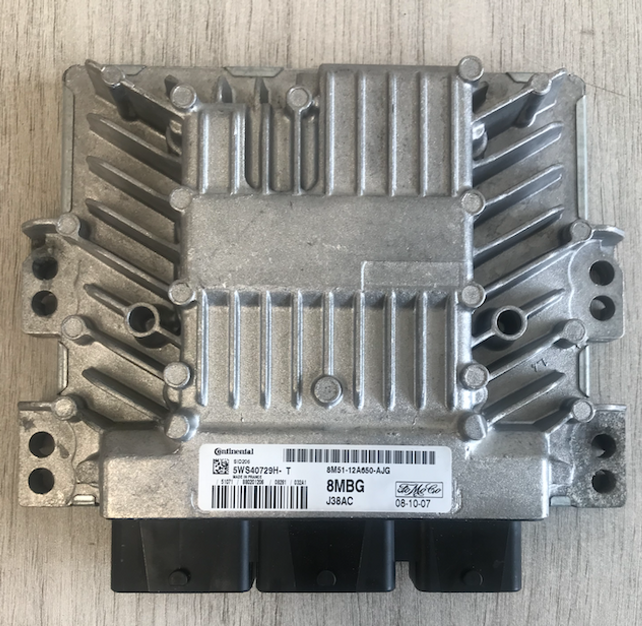 Siemens Engine ECU, Ford S Max 1.6D, SID206, 5WS40729HT, 5WS40729H-T, 8M5112A650AJG, 8M51-12A650-AJG, 8MBG