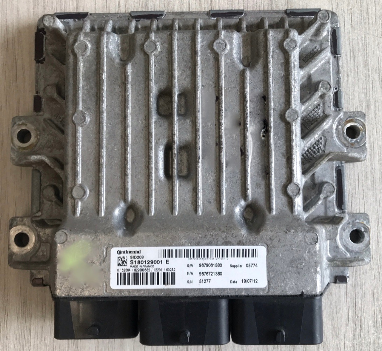 Citroen Relay 2.2HDi, S180129001E, S180129001 E, SW9679061580, SW 9679061580, HW9676721380, HW 9676721380, SID208