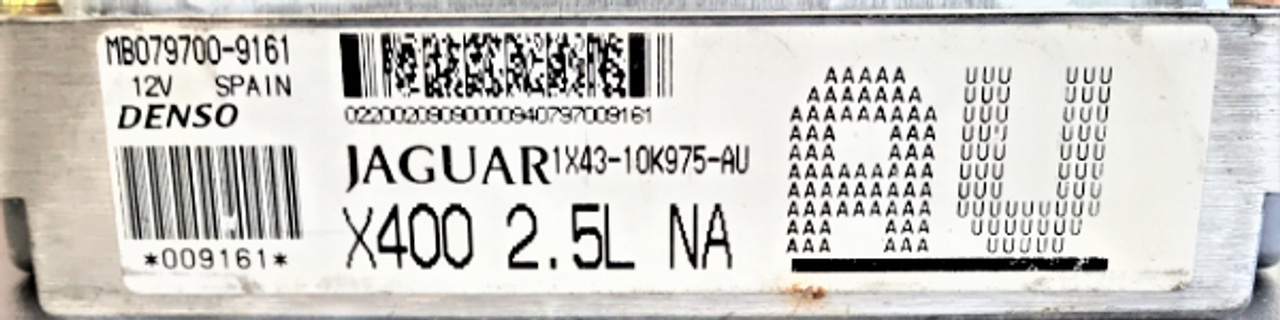 Jaguar X-Type, 1X4310K975AU, 1X43-10K975-AU, X400 2.5L, MB0797009161, MB079700-9161