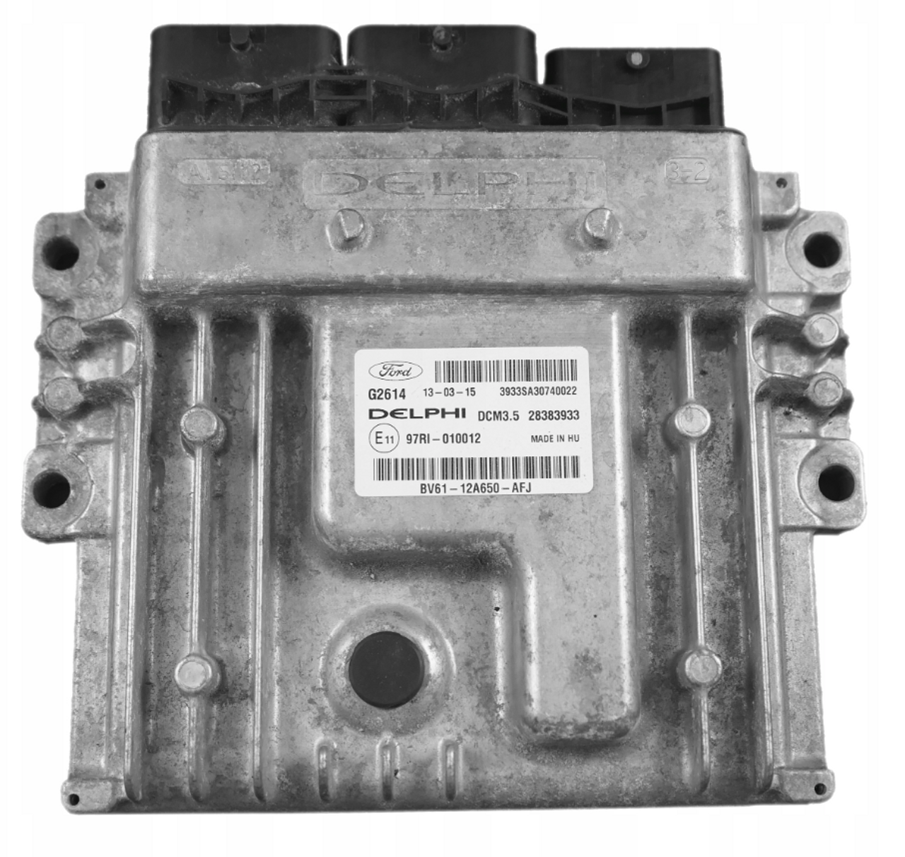 Delphi Engine ECU, Ford Focus, DCM3.5, BV41-12A650-AFJ, BV4112A650AFJ, 28383933, DCM3.5