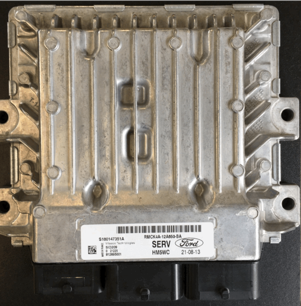 Siemens Engine ECU, Ford Transit , SID 209, S180147351A, RMCK4A12A650BA, RMCK4A-12A650-BA, SERV