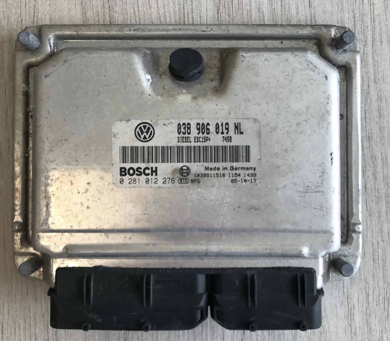 Bosch Engine ECU, 0281012276, 0 281 012 276, 038906019NL, 038 906 019 NL, EDC15P+, 1039S11516