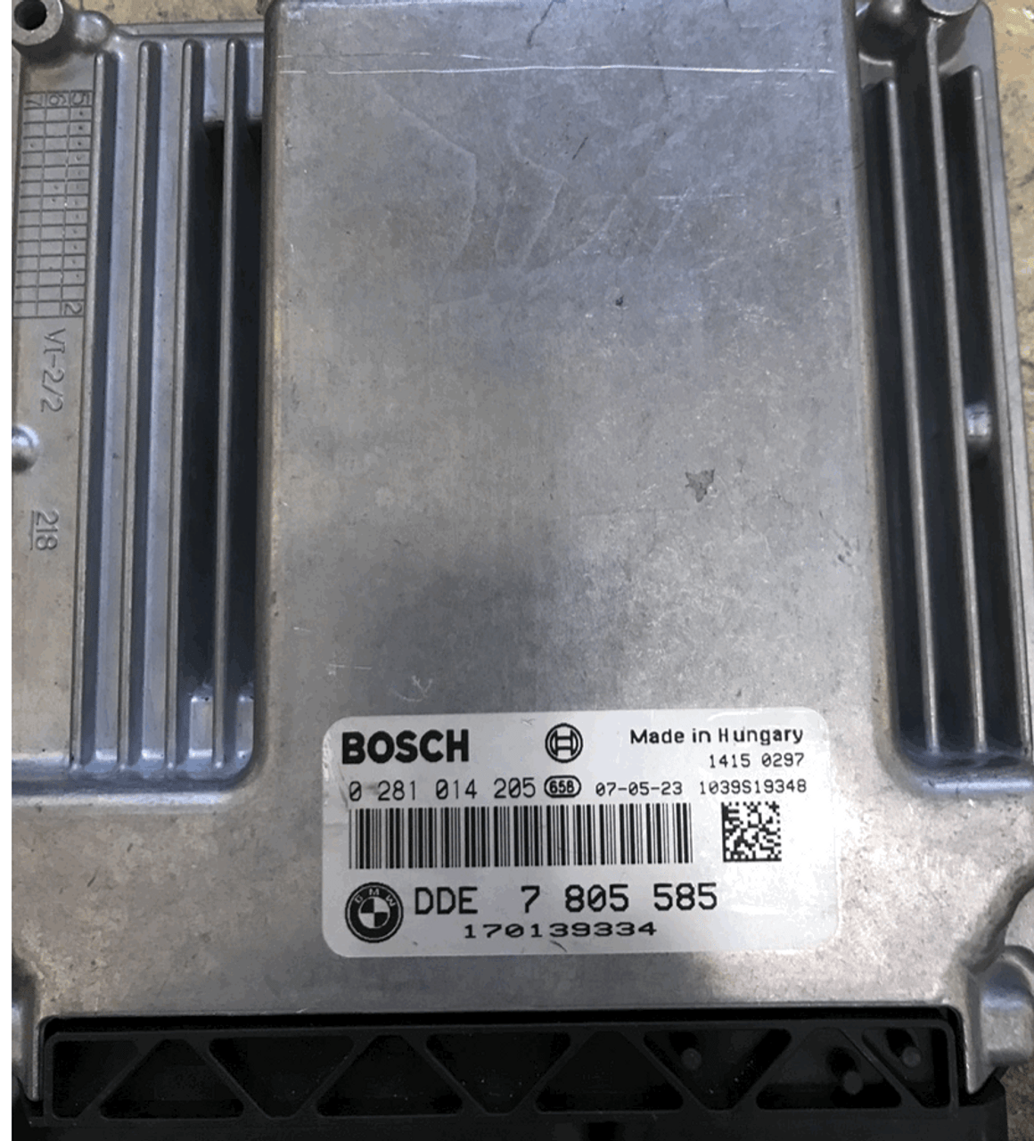 Plug & Play Bosch Engine ECU, BMW 330D 3.0L, 0281014205, 0 281 014 205,  DDE7805585, DDE 7 805 585