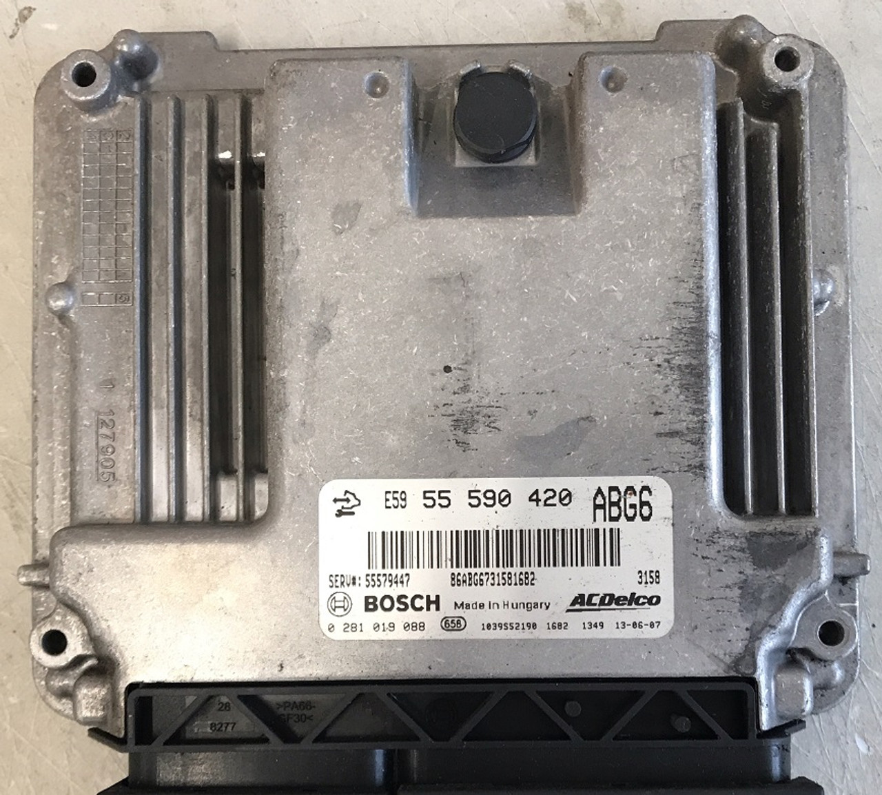 Plug & Play Bosch Engine ECU, Opel, Vauxhall Zafira, Insignia 2.0CDTi,  0281019088, 0 281 019 088, 55590420, 55 590 420, ABG6, 55579447