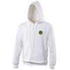 Ryde Lawn Zip Hoodie - ADULT White