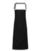 District Waxed-Look Denim Bib Apron