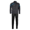 Prestige Polyester Suit - Dark Grey/Blue