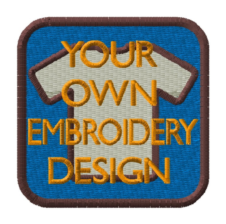 Embroidery 'Your logo/design' BigWight
