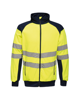 Hi-Vis Pro Contrast Fleece Jacket