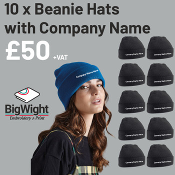 Special Offer Original Cuffed Beanie Hat x 10