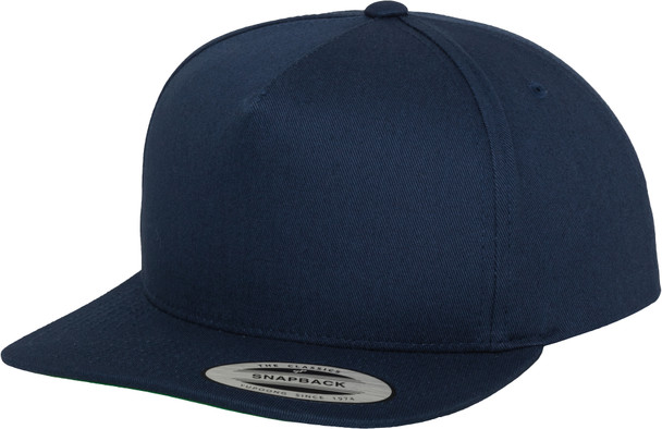 Classic 5-Panel Snapback Cap