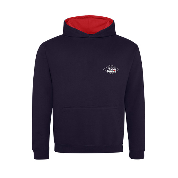 IOWTT Hoodie - CHILD French Navy/Red