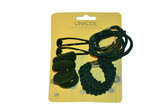 School Set Hair Ponios - Bottle Green