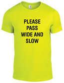 Equestrian "Please Pass Wide and Slow" T-Shirt