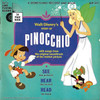Walt Disney's Story of Pinocchio with songs from the original soundtrack of the motion picture (Disneyland Record and Book LLP 311) front cover