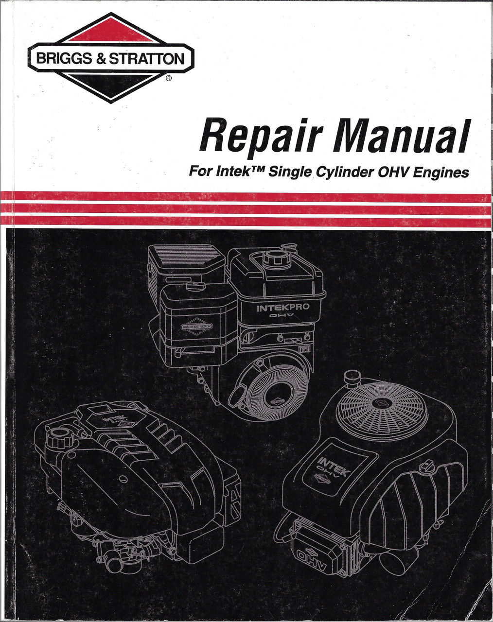 Single Cylinder Briggs And Stratton Small Engine Repair Manual