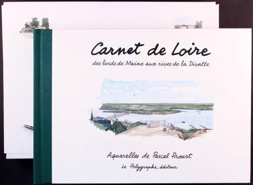 Carnet De Loire: a Sketchbook of the Loire front cover by Pierre Laurendeau, ISBN: 2909051161