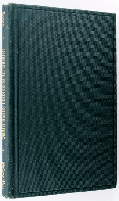 Introduction to Steel Shipbuilding front cover by Elijah Baker