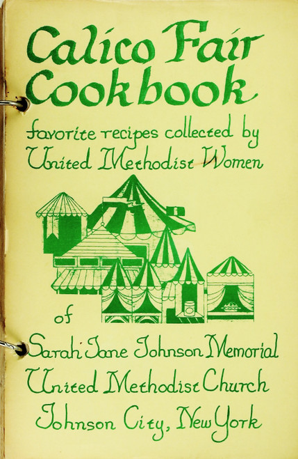 Calico Fair Cookbook front cover