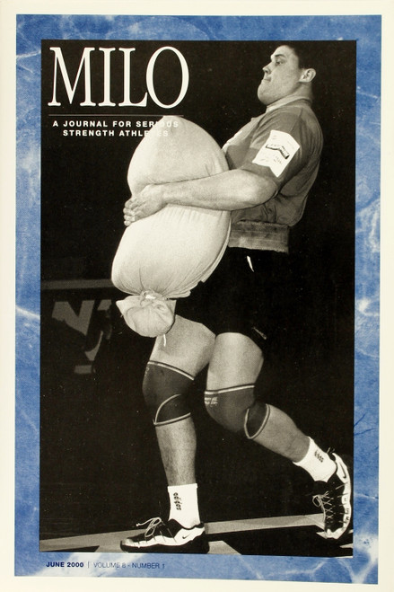 Milo, a Journal for Serious Strength Athletes, June 2000, Volume 8, Number 1 front cover