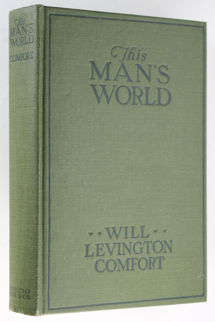 This Man's World front cover by Will Levington Comfort