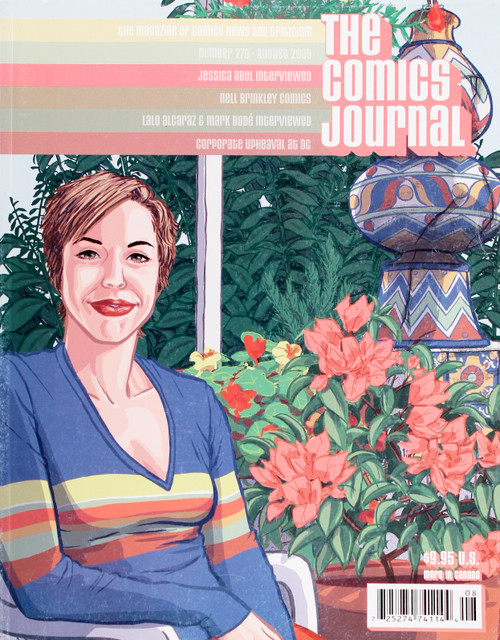 Comics Journal #270 August 2005 front cover