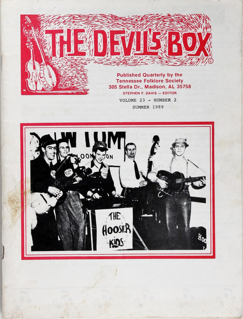 The Devil's Box (Volume 23, No 2, Summer 1989) front cover by Stephen F. Davis