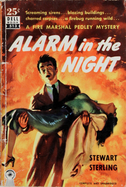 Alarm In the Night front cover by Stewart Sterling