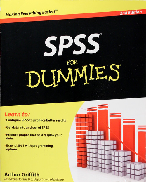 Spss for Dummies front cover by Arthur Griffith, ISBN: 047048764X