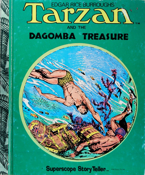Tarzan and the Dagomba Treasure front cover by Jeff Skelley