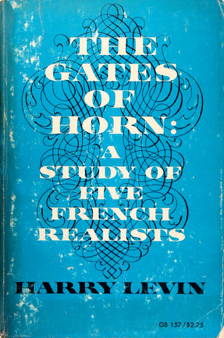 The Gates of Horn front cover by Harry Levin, ISBN: 0196803470
