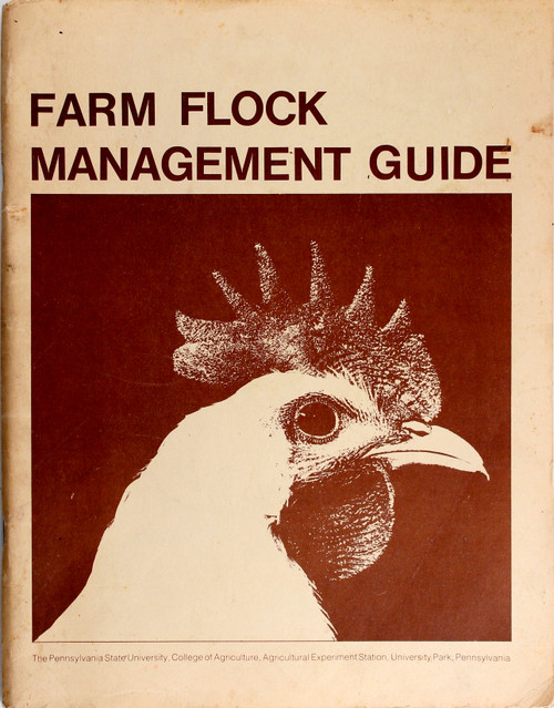 Farm Flock Management Guide front cover by Floyd W. Hicks