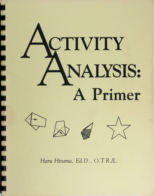 Activity Analysis: a Primer front cover by Haru Hirama, ISBN: 0935273052