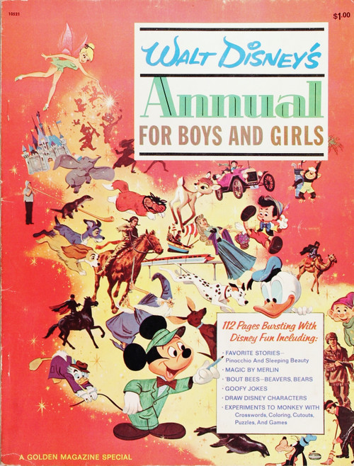 Walt Disney's Annual for Boys and Girls (Number 1) front cover