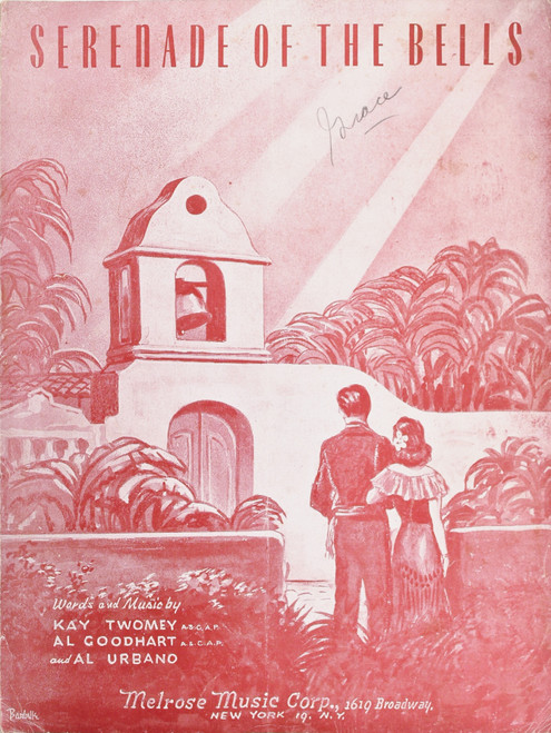 Serenade of the Bells front cover by Kay Twomey, Al Goodhart, and Al Urbano