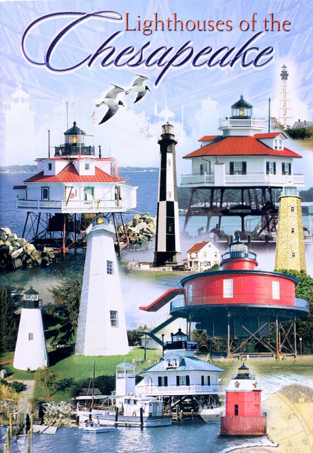 Lighthouses of the Chesapeake front cover by Terri Miller, Daniel Cohan, ISBN: 1932387730
