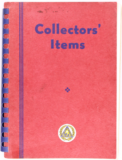 Collectors' Items: a Collection of Favorite Recipes of Members and Friends front cover by Women's Society of Christian Service