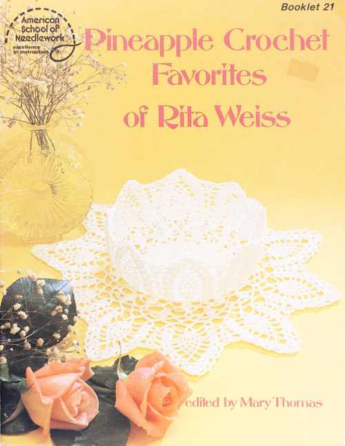 Pineapple Crochet Favorites of Rita Weiss Item No. 7388 front cover