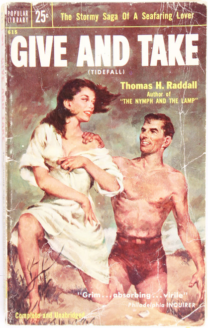 Give and Take front cover by Thomas H. Raddall